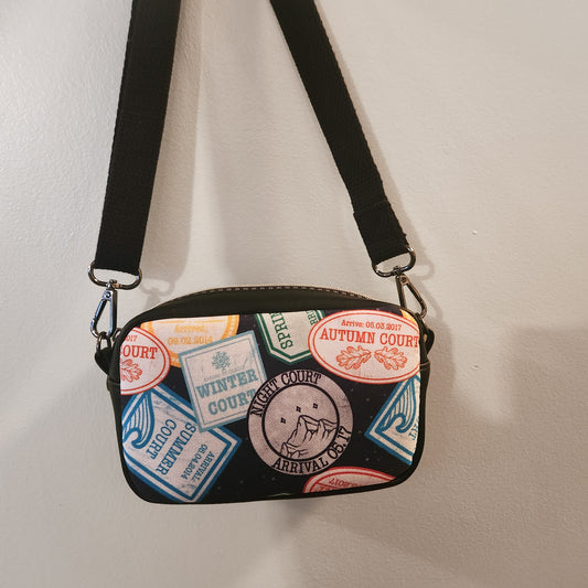 Passport to the Courts | Romantasy Crossbody Bag