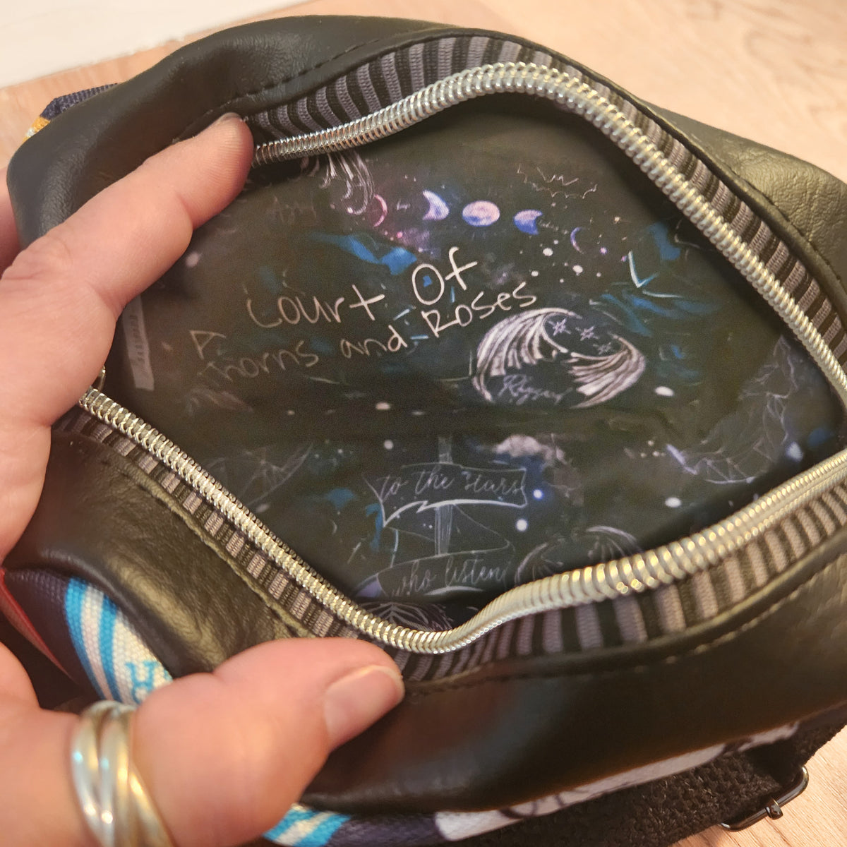 Passport to the Courts | Romantasy Crossbody Bag