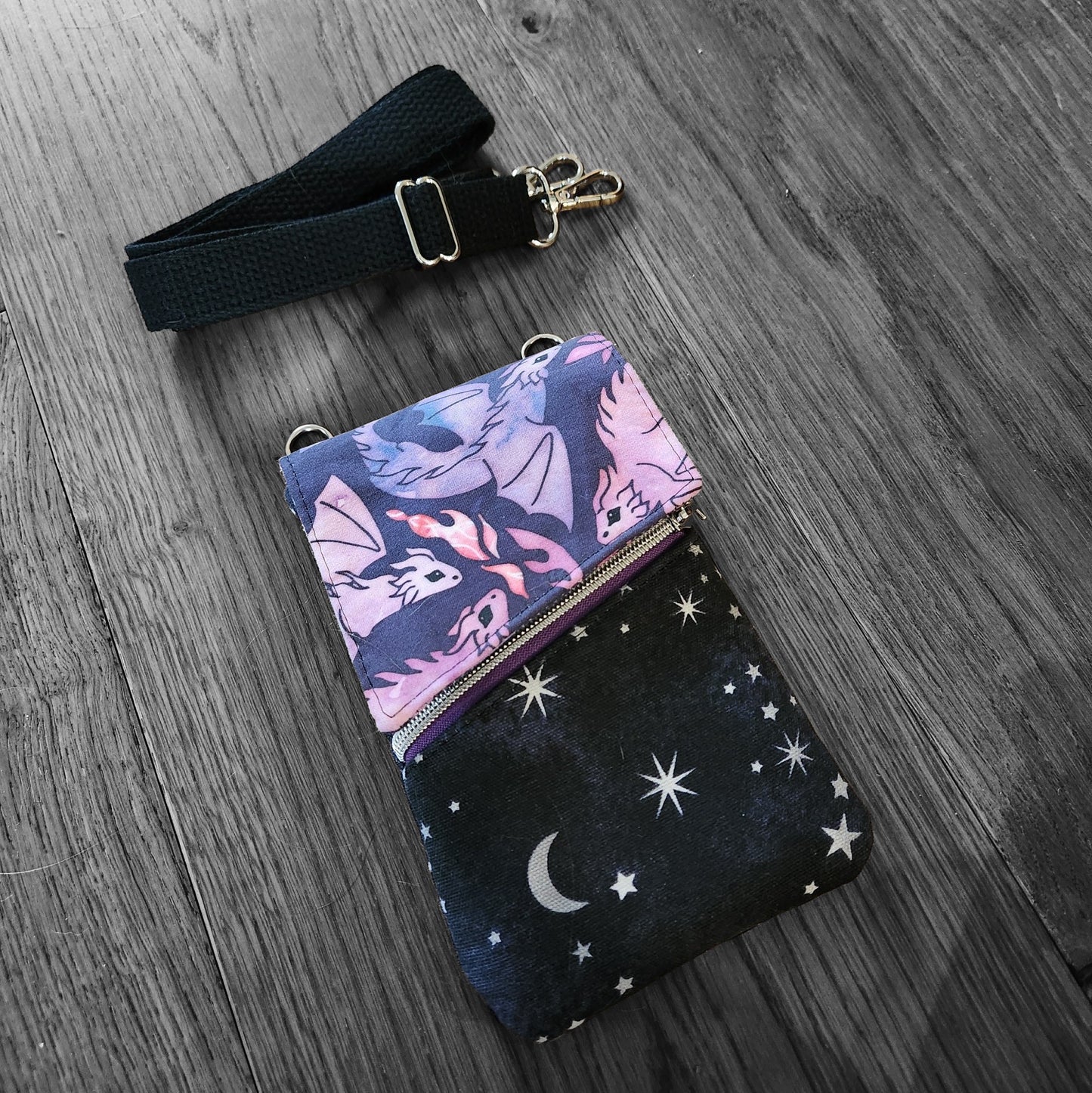 Celestial Dragon Phone Crossbody Bag