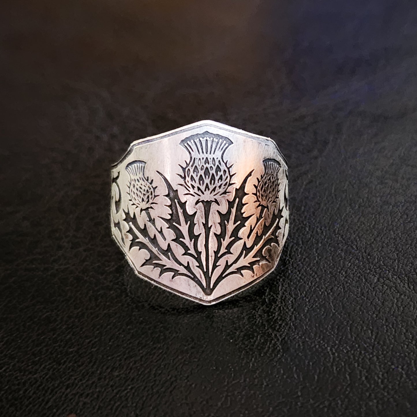 Scottish Thistle Ring