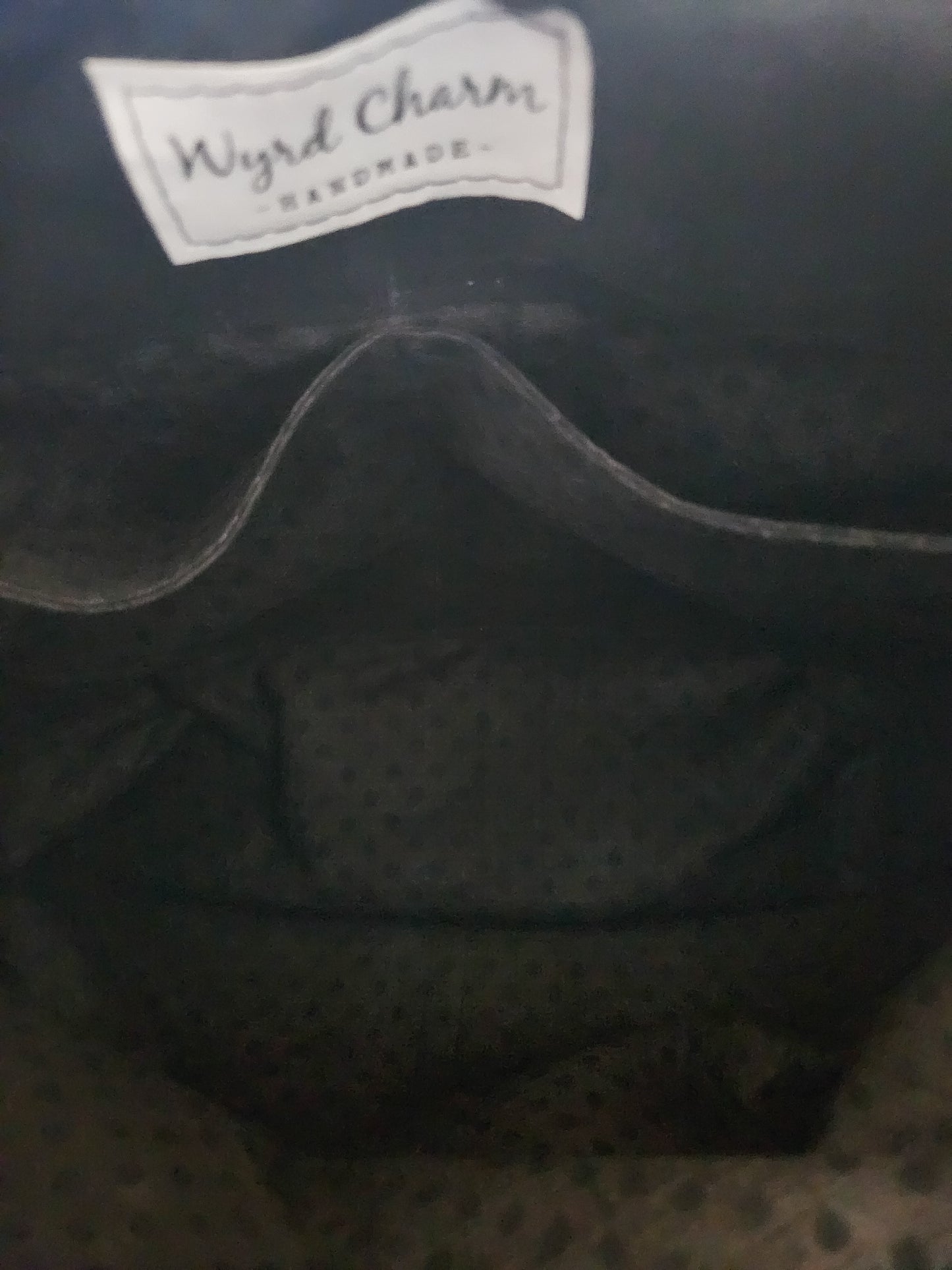 Black Cat Messenger Bag
