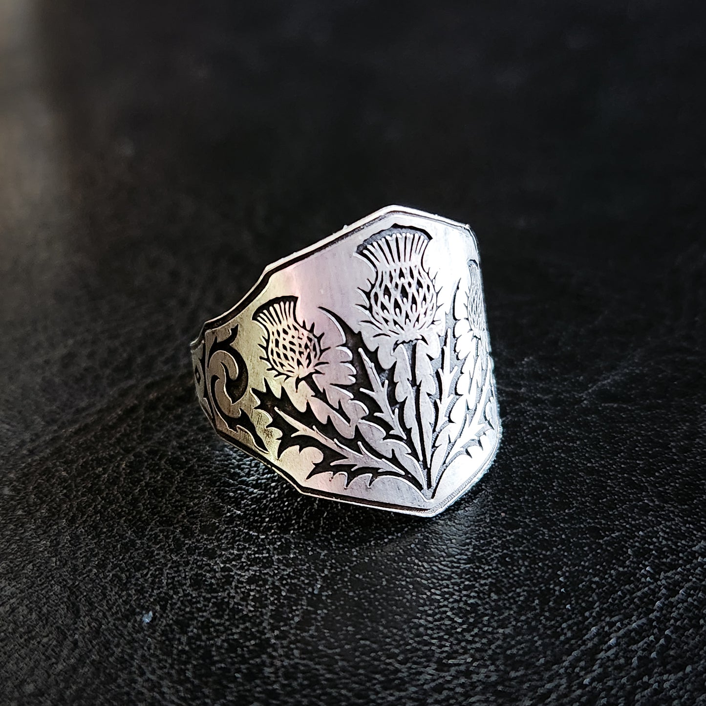 Scottish Thistle Ring