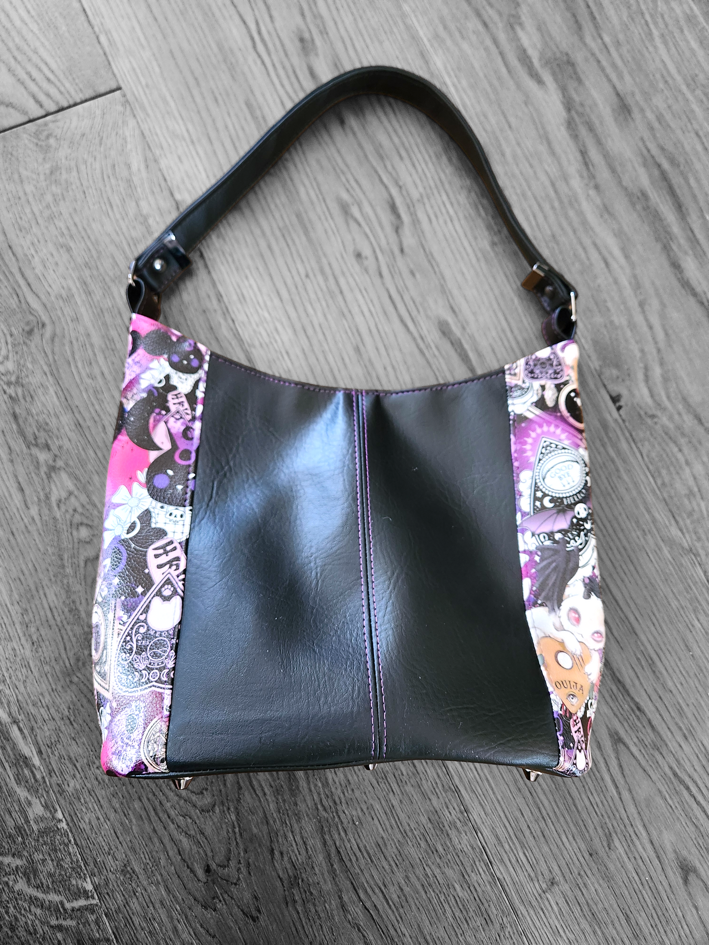 Goth Cat & Planchette Shoulder Bag