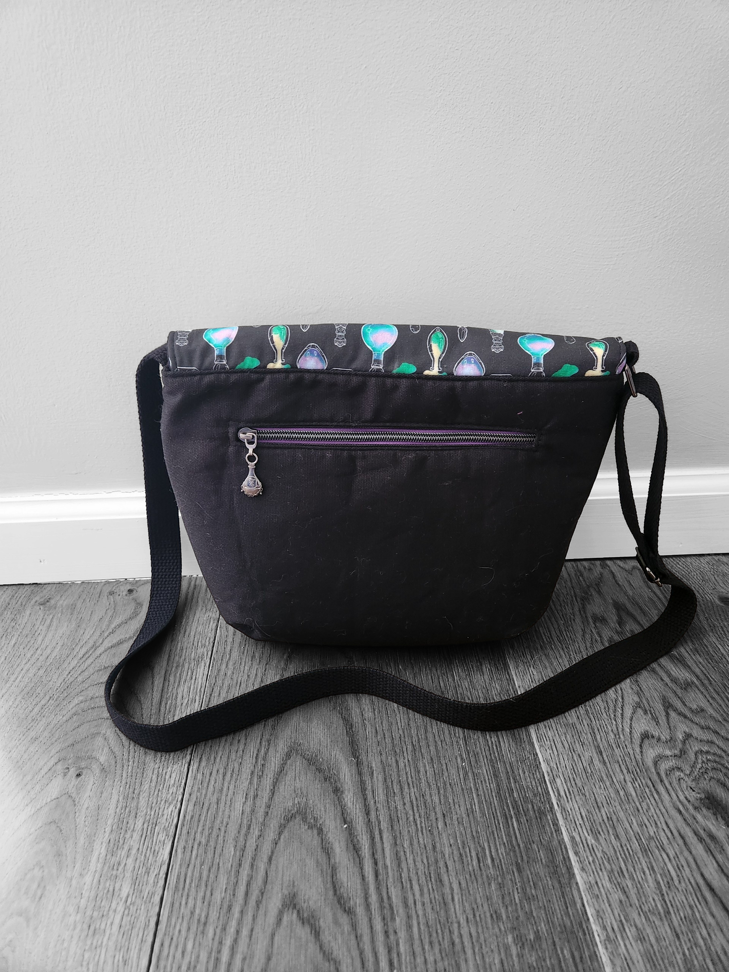 Potion Bottle Messenger Bag | Witchy Crossbody Purse