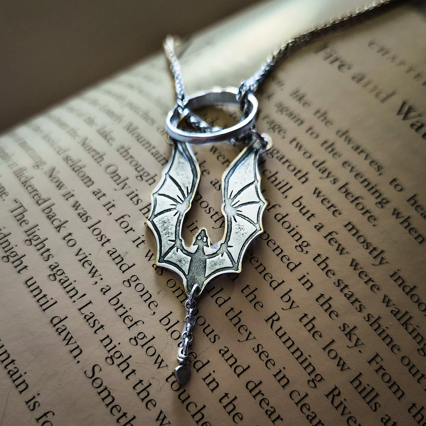 The Ring Guardian Dragon Ring Keeper Necklace | Made to Order