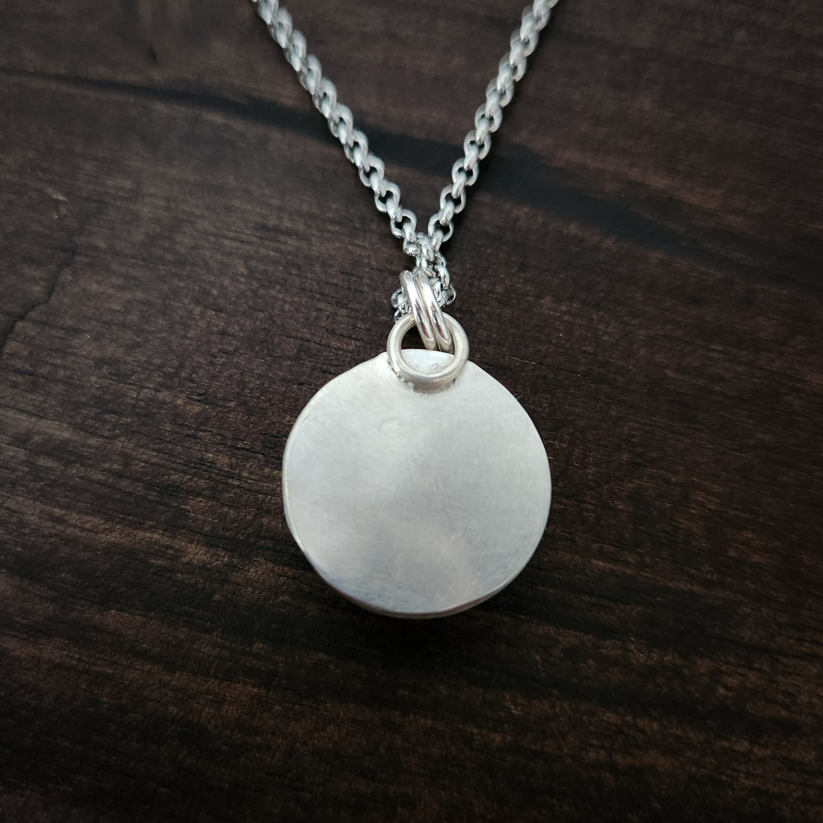 Under Three Stars | Sterling Silver Celestial Mountain Necklace