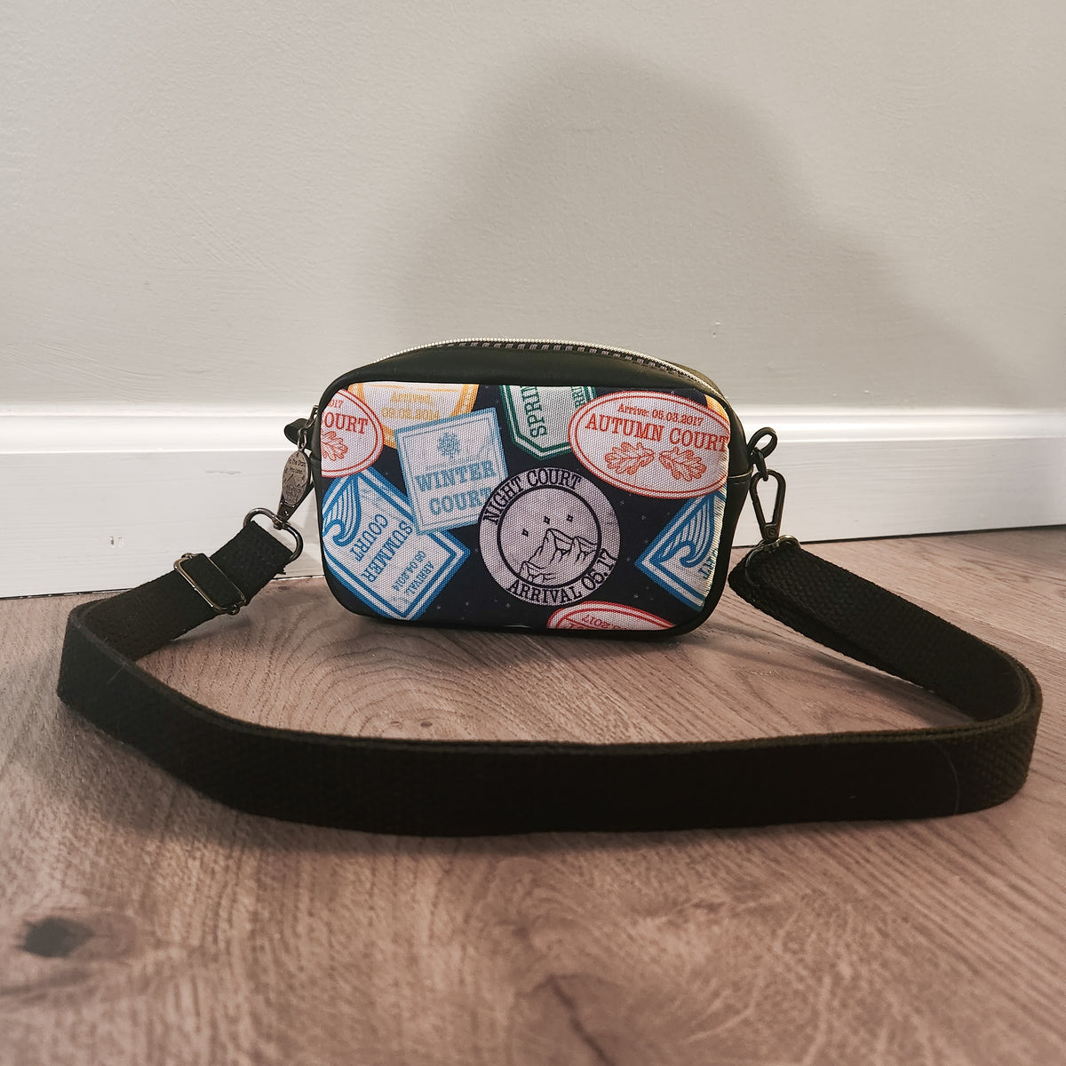 Passport to the Courts | Romantasy Crossbody Bag