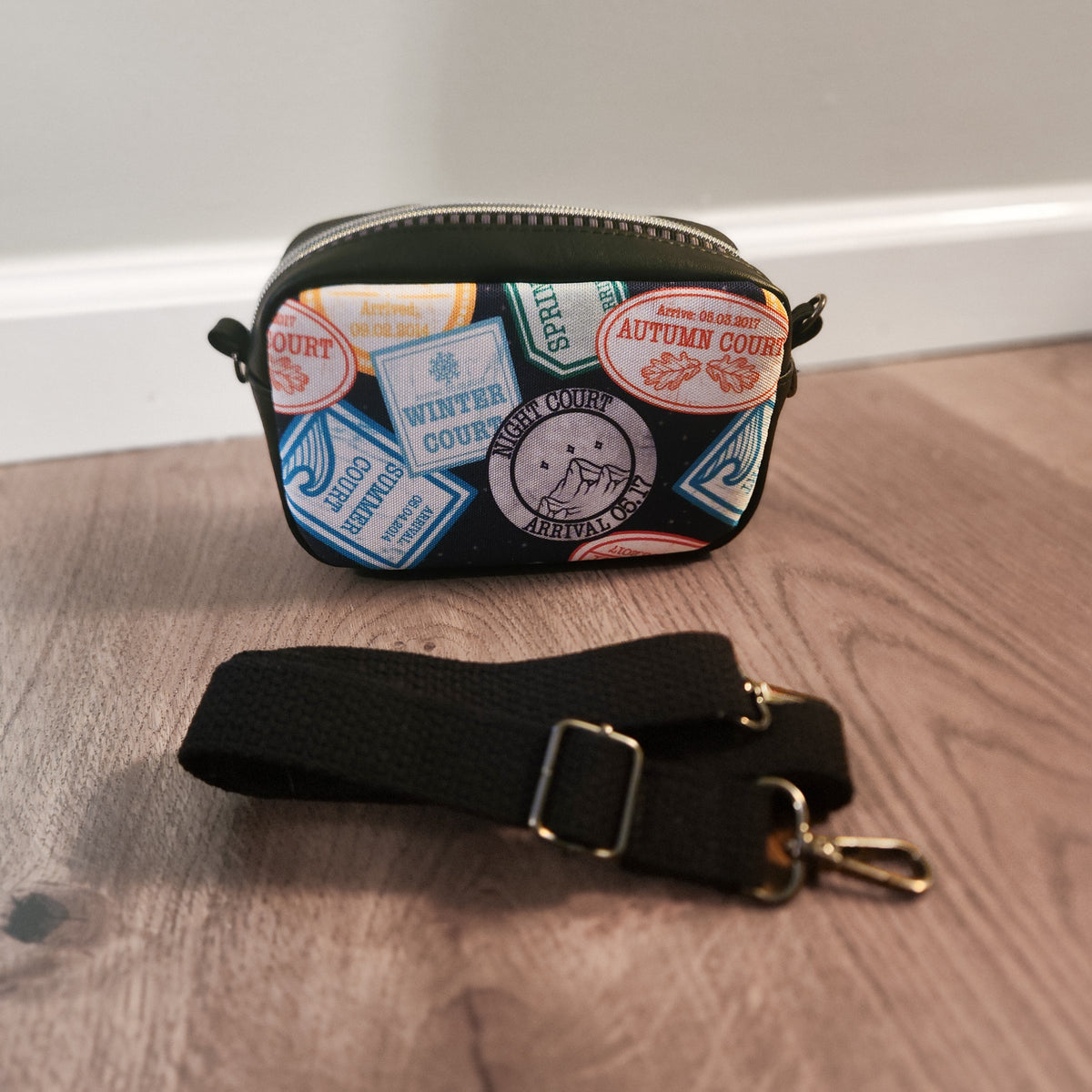 Passport to the Courts | Romantasy Crossbody Bag