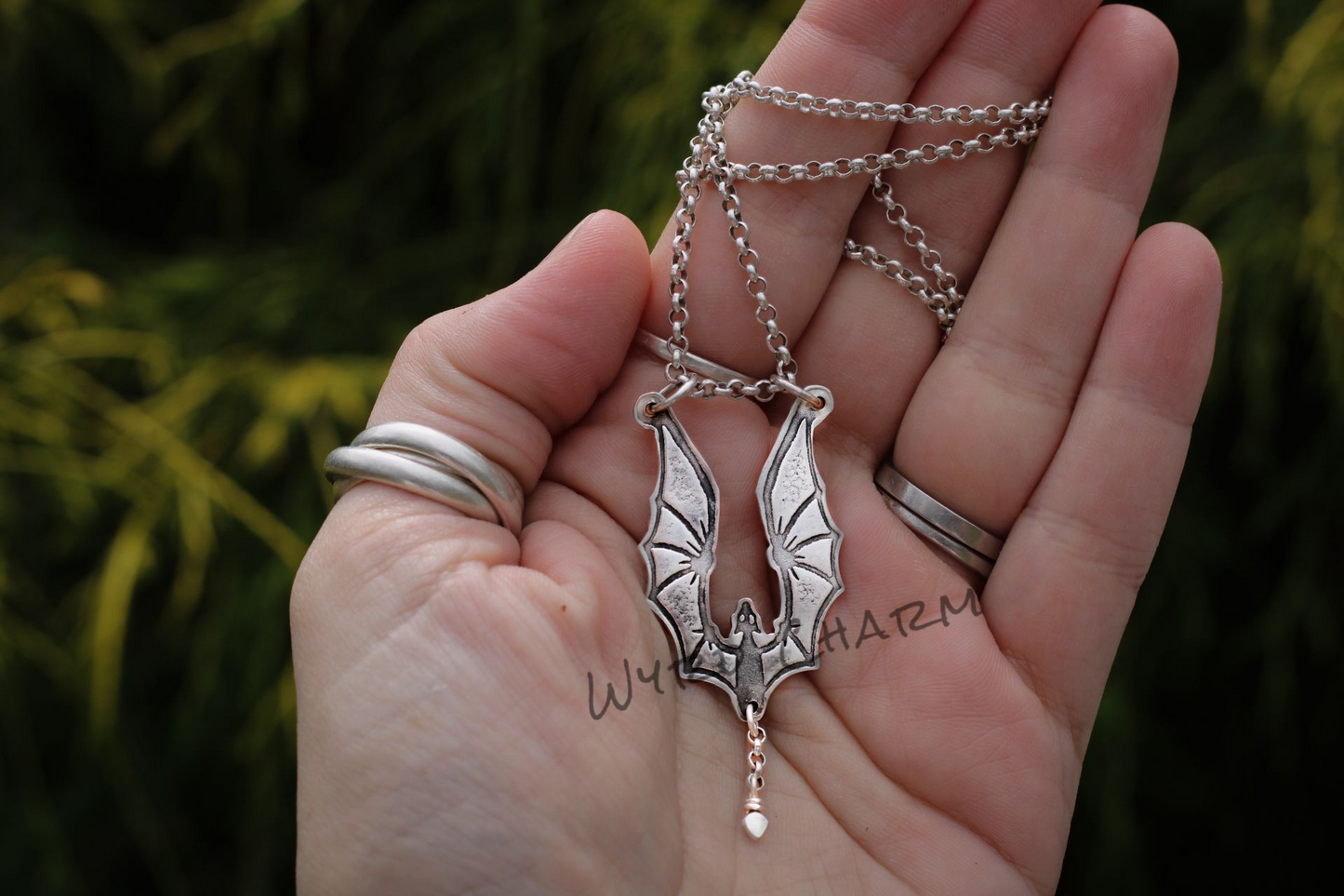 Bruce the Dragon Ring Keeper | Sterling Silver Guardian Necklace | Made to Order