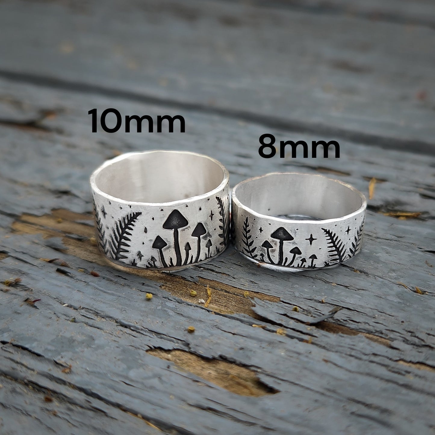 Mushroom Fern Ring