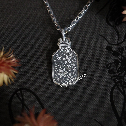 Spring Bloom Potion Necklace - Made to Order