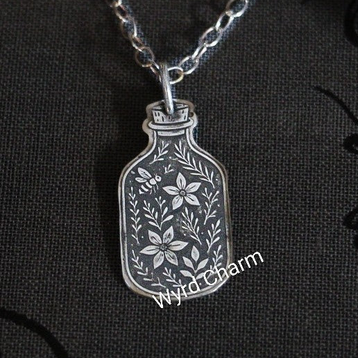 Spring Bloom Potion Necklace - Made to Order