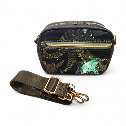 Luna Moth Crossbody Bag