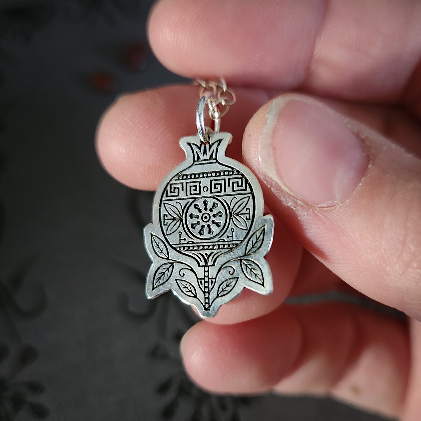 Persephone’s Pomegranate Necklace