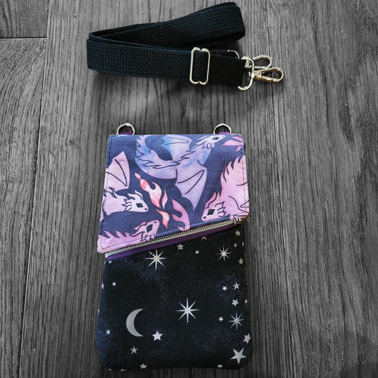 Celestial Dragon Phone Crossbody Bag